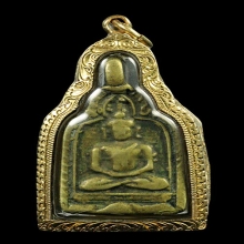 ลพ.แป้น วัดเสาธง จ.อย. มีกรอบทอง ปี 2470
