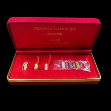 พระทองคำ พระนาคปรกใบมะขาม รุ่น ๒ หลวงปู่ศุข 