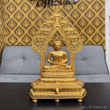 พระบูชานิรันตราย วัดราชประดิษฐสถิตมหาสีมาราม พระนคร ปี 2537