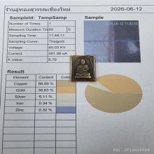เหรียญหล่อสมเด็จโต วัดกัลยา ปี 2500 เลี่ยมนาค