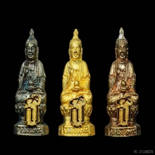 พระศรีศากยมุนีพุทธเจ้า 3 สามกษัตริย์ ครบชุด 