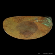 พระสังกัจจายน์ เนื้อโลหะผสม อุดกริ่งใหญ่ กว้าง2.4Cm สูง3.8Cm