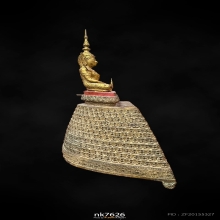 พระทรงเครื่องปางปฐมเทศนาสมัยรัตนโกสินทร์(ฐานพระล้อม)ไซร์ใหญ่