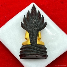 พระทองคำ.พระนาคปรกสิริโภคา สธ.รุ่นสร้างอุโบสถ ปี2543