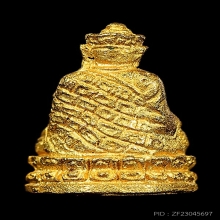 รูปหล่อจิ๋ว ไต้ฮงกง หลวงพ่อคูณ เนื้อทองคำ ปี2538 สภาพสวยมาก