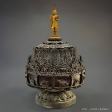 บาตรน้ำมนต์ พระสยามเทวาธิราช มูลนิธิกัลยานวิสุทธิ์ ปี25 