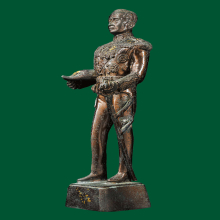 รูปหล่อกรมหลวงชุมพรเตแุดมศักดิ์ ขนาดความสูง 11นิ้ว