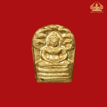 พระปรกใบมะขาม เนื้อทองคำ ท่านเจ้าคุณนรฯ