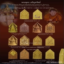 พระผงพุทธ เจริญทรัพย์ ตะกรุดทองคำ”