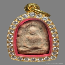 พระกำแพงซุ้มกอ จ.กำแพงเพชร กรุลานทุ่งเศรษฐี พิมพ์กลาง