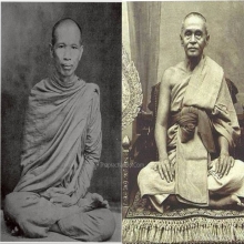 พระชัยผมหวีรุ่นแรกวัดมกุฏ ปี2478 เนื้อดำ พิเศษหนึ่งเดียว