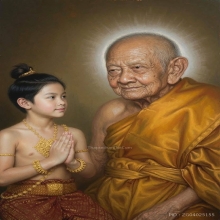 กุมารทองเพชรพรหมคุณ หลวงปู่หงษ์ พรหมปัญโญ ปี2555
