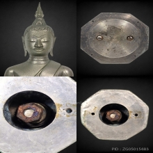 พระพุทธรูปยืนปางถวายเนตร ขนาดสูง 19 นิ้ว 