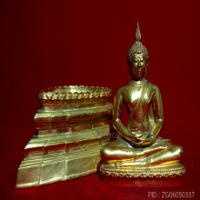 พระพุทธสิหิงค์ วัดราชประดิษฐ์ ปี2519 กะไหล่ทอง