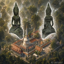 พระบูชาศิลปะนครศรีธรรมราช เนื้อเงิน