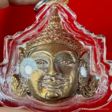 เศียรพระลักษณ์หน้าทอง รุ่นเเรก หลวงปู่กาหลง ปี 2549