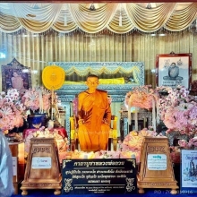 พระขุนแผนหลังกุมารหลวงพ่อกวยวัดโฆสิตารามยุคต้น