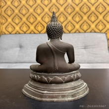 พระบูชาพระพุทธวชิรมงกุฏ วัดมกุฏกษัติย์ฯ ปี 2511