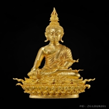 กริ่งพระพุทธประทานยศบารมี เนื้อทองคำ พิมพ์เล็ก อ.เฉลิมชัย