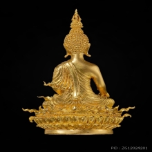 กริ่งพระพุทธประทานยศบารมี เนื้อทองคำ พิมพ์เล็ก อ.เฉลิมชัย