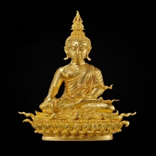 กริ่งพระพุทธประทานยศบารมี เนื้อทองคำ พิมพ์เล็ก อ.เฉลิมชัย
