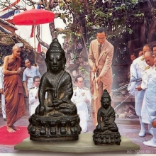 พระกริ่งและพระชัยปวเรศ2 ปี2530 วัดบวรนิเวศ สวยสุดๆ