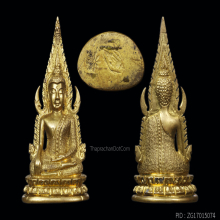 พระพุทธชินราชอินโดจีน ปี 2485 พิมพ์แต่ง  ฝีมือช่างโอเล็ก
