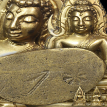 พระพุทธชินราชอินโดจีน ปี 2485 พิมพ์แต่ง  ฝีมือช่างโอเล็ก