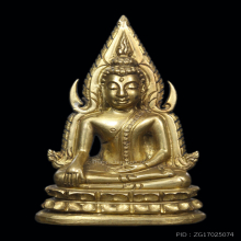 พระพุทธชินราชอินโดจีน ปี 2485 พิมพ์แต่ง  ฝีมือช่างโอเล็ก