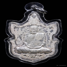 เหรียญนารายณ์แปรงรูป เนื้อเงิน หลวงปู่กาหลง ปี2549