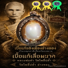 เบี้ยแก้หลวงพ่อคำ วัดโพธิ์ปล้ำ จ.อ่างทอง