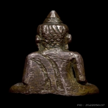 พระเงินนั่งลอยองค์ ศิลปะนครศรีธรรมราช เนื้อเงิน 