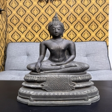 พระบูชาสมเด็จพระพุทธโคดม วัดไผ่โรงวัว จ.สุพรรณบุรี ปี 2505