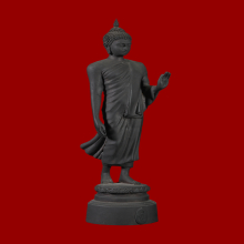 พระบูชา 25 พุทธศตวรรษ รุ่น 2 ปี 2525 ขนาดความสูง 9 นิ้ว