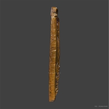 เหรียญฝาบาตรรุ่นแรก หลวงปู่เผือก วัดกิ่งแก้ว ปี พ.ศ.2481 