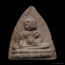 71.พระพุทโธน้อย พิมพ์กลาง (หม้อน้ำมนต์กลม) เนื้อผง ปี 2494