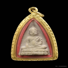 78.พระพุทโธน้อย พิมพ์กลาง (หม้อน้ำมนต์ล้น) เนื้อผง ปี 2494