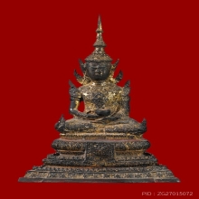 พระบูชาทรงเครื่องยุครัตนโกสินทร์ ปางอุ้มบาตร