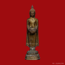 พระบูชาหลวงพ่อแก่นจันทร์ ปี2522 วัดช่องลม(ราชบุรี) 