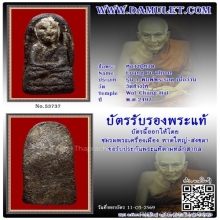 พระเนื้อว่านหลวงปู่ทวด ปี2497 พิมพ์พระรอดใหญ่