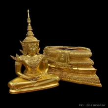พระบูชา พระพุทธปฏิมาสุวรรณภูมิสิริโชค การบินไทย ภปร.