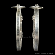เหรียญหลวงปู่ชอบ ฐานสโม รุ่น 1 ปี 2514 เนื้ออัลปาก้า