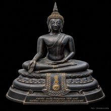 พระบูชาภ.ป.ร วัดบวรนิเวศราชวรวิหาร ดินไทย ปี2508