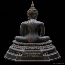 พระบูชาภ.ป.ร วัดบวรนิเวศราชวรวิหาร ดินไทย ปี2508