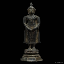 พระบูชารัชกาลเงินยืน