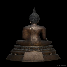 พระพุทธรูปประทานพร ภปร กฐินต้น 9 นิ้ว
