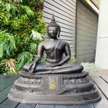 พระบูชา ภปร. วัดบวรนิเวศวิหาร หน้าตัก 9นิ้ว ปี2508