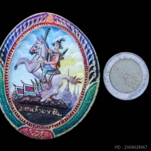 งาแกะพระฤาษีและพระเจ้าตากสิน.. ลงสีสวยมาก