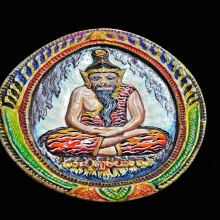 งาแกะพระฤาษีและพระเจ้าตากสิน.. ลงสีสวยมาก
