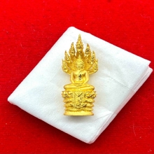 พระทองคำ.พระพุทธนาคบริรักษ์ 48 พรรษา สยามบรมราชกุมารีปี2547